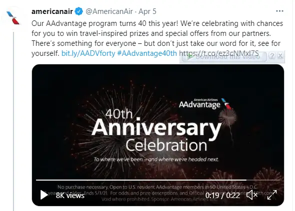 american airline tweets