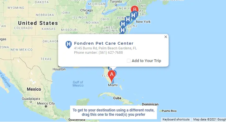 go pet friendly road trip planner