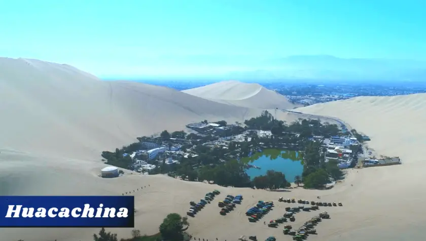 Huacachina desert oasis