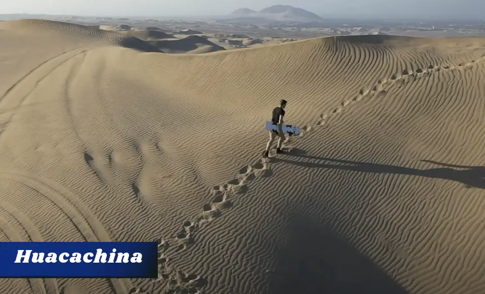 Huacachina desert oasis