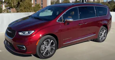 Chrysler pacifica - best cars to sleep in