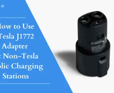 How to Use Tesla J1772 Adapter At Non-Tesla Public Charging Stations